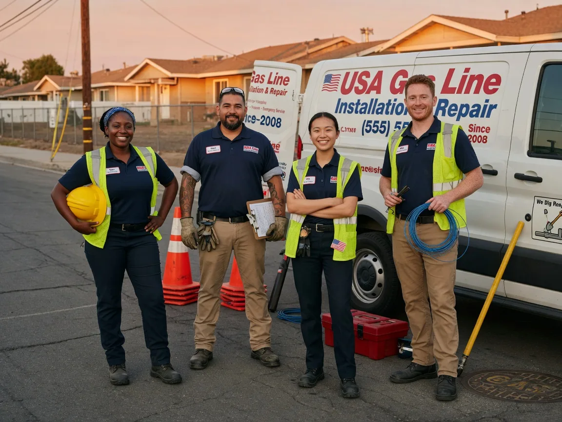 Gas Line Installation company in Bee, VA